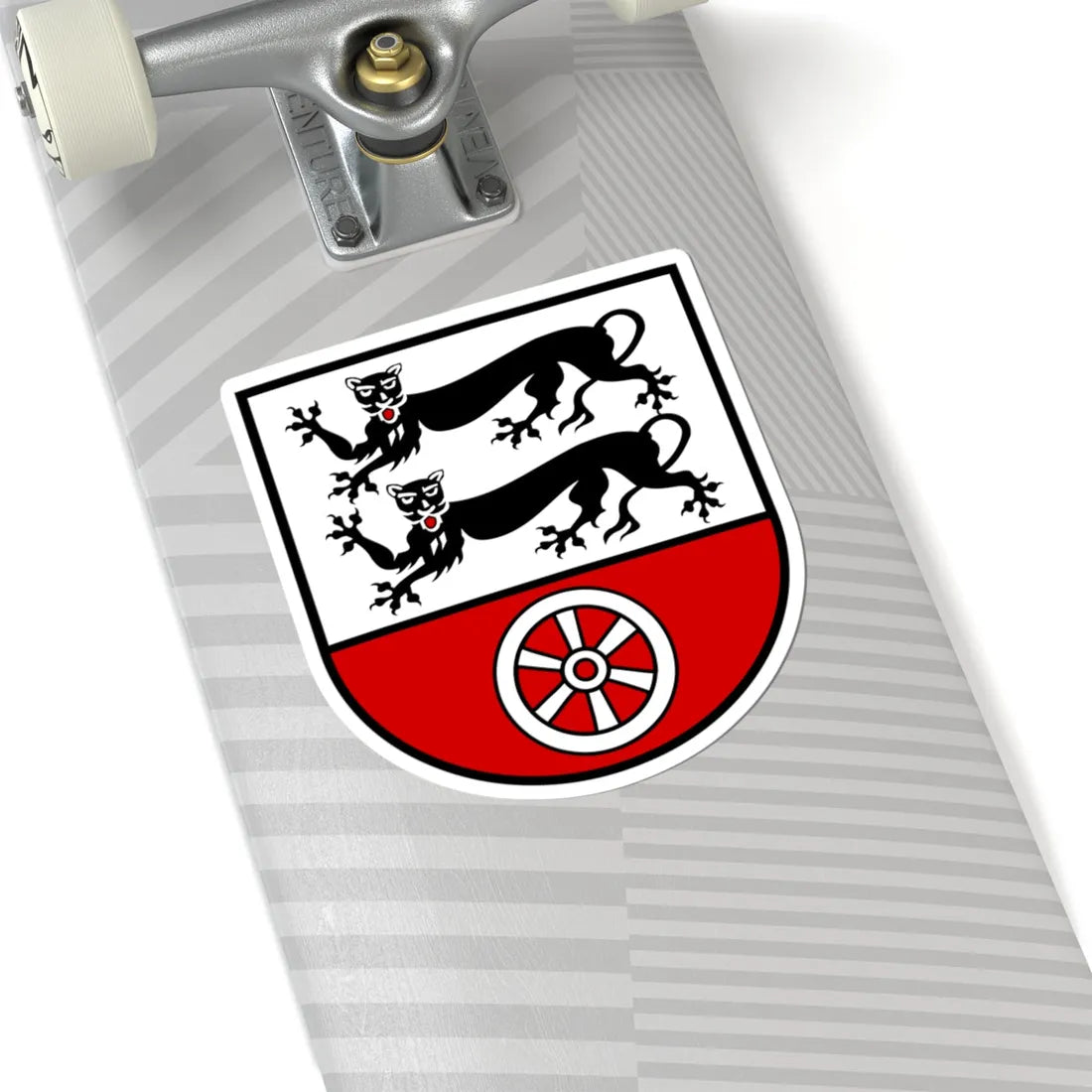 Wappen Hohenlohekreis (Germany) (Coat of Arms) STICKER Vinyl Kiss-Cut Decal - The Sticker Space