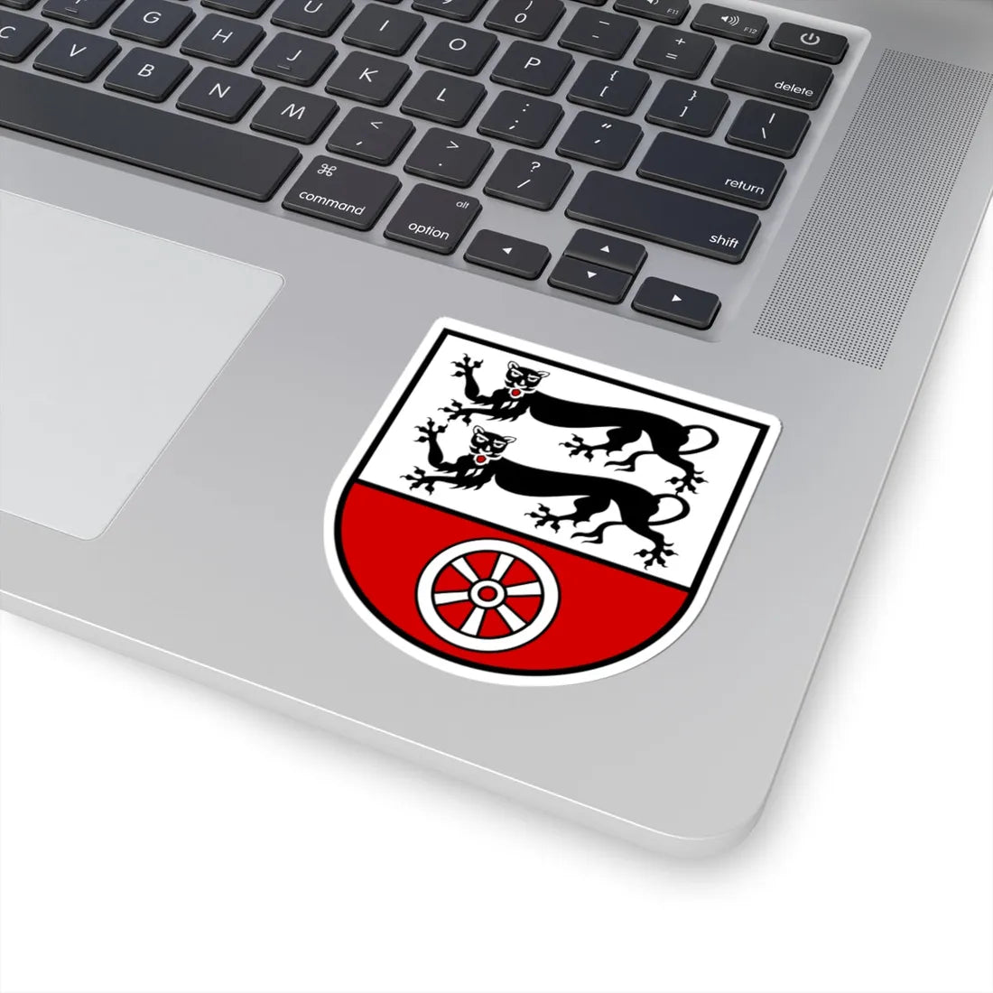 Wappen Hohenlohekreis (Germany) (Coat of Arms) STICKER Vinyl Kiss-Cut Decal - The Sticker Space