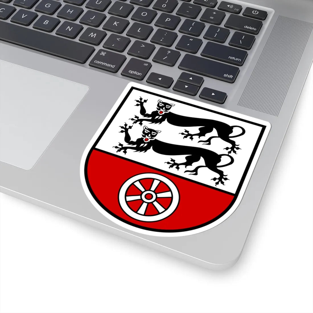 Wappen Hohenlohekreis (Germany) (Coat of Arms) STICKER Vinyl Kiss-Cut Decal - The Sticker Space