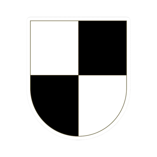 Wappen Hohenzollern 2 (Denmark) (Coat of Arms) STICKER Vinyl Kiss-Cut Decal 2 Inch White - The Sticker Space