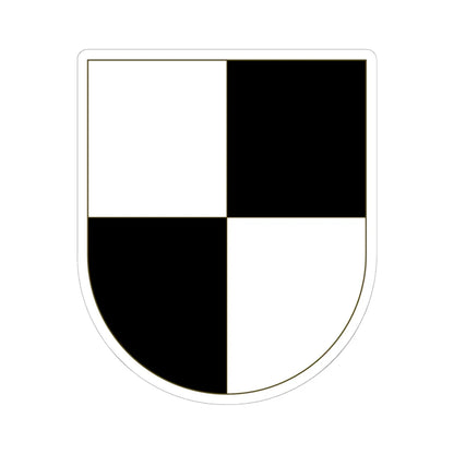 Wappen Hohenzollern 2 (Denmark) (Coat of Arms) STICKER Vinyl Kiss-Cut Decal 6 Inch White - The Sticker Space