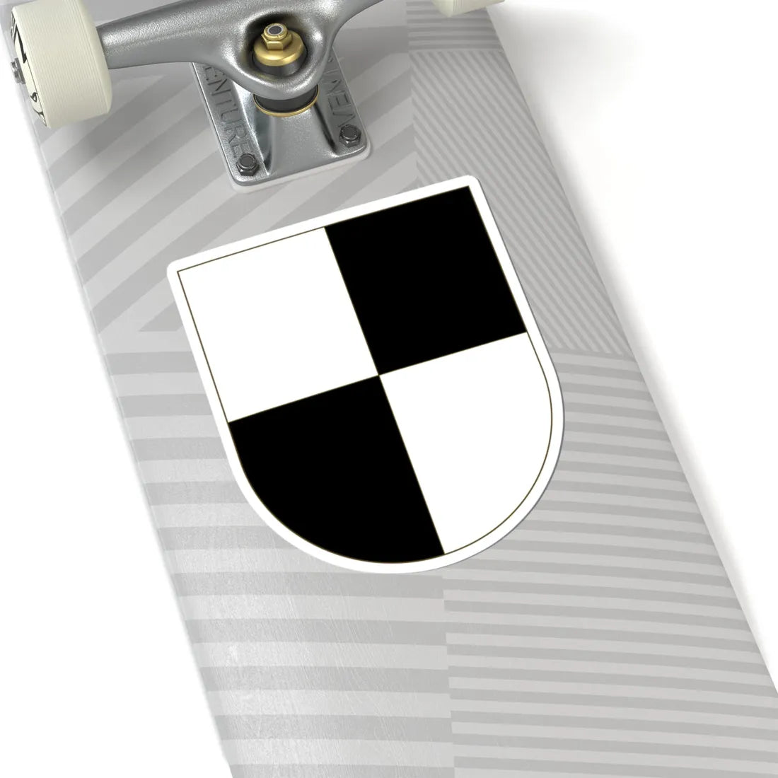 Wappen Hohenzollern 2 (Denmark) (Coat of Arms) STICKER Vinyl Kiss-Cut Decal - The Sticker Space