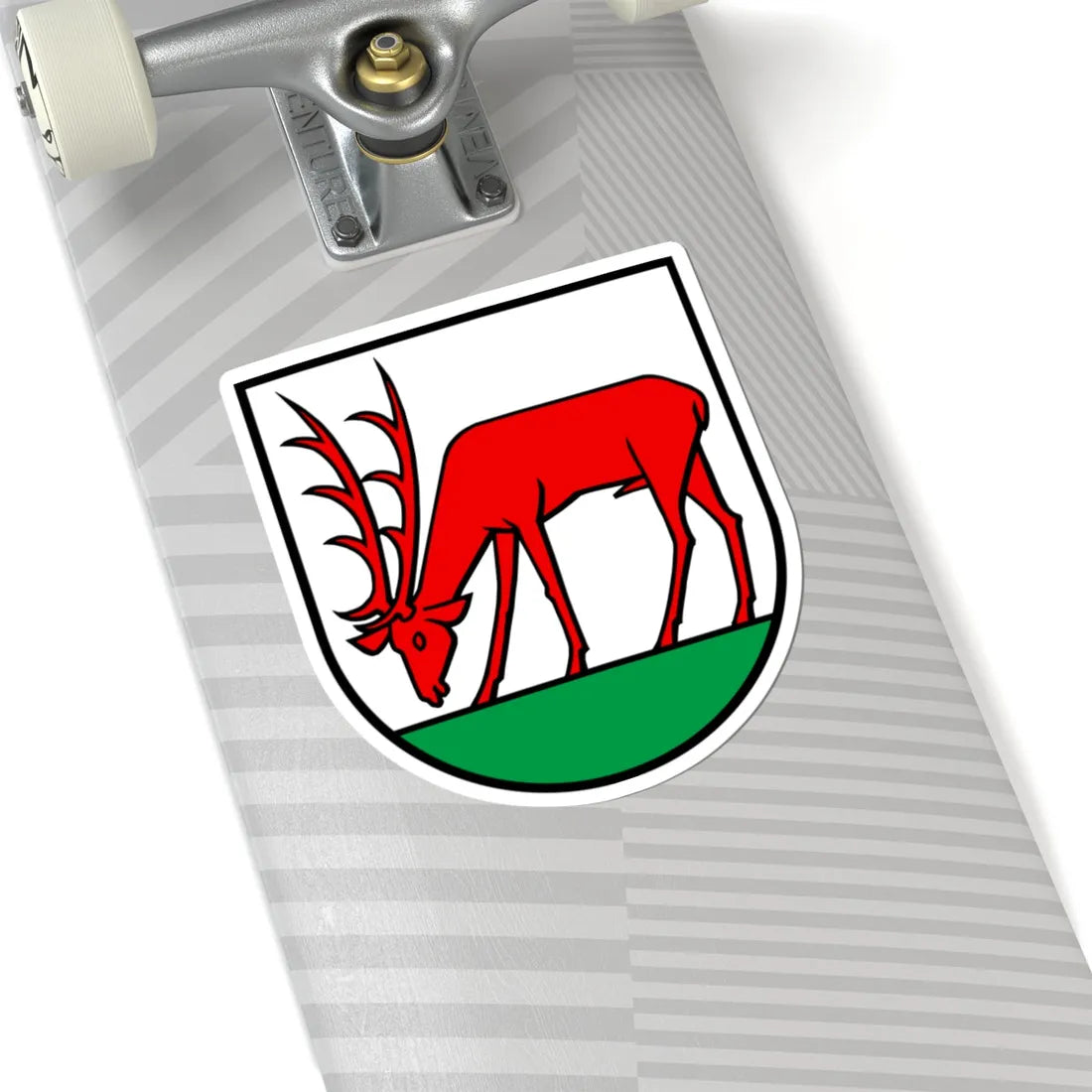 Wappen Hottwil AG (Switzerland) (Coat of Arms) STICKER Vinyl Kiss-Cut Decal - The Sticker Space