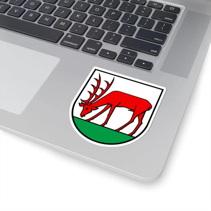 Wappen Hottwil AG (Switzerland) (Coat of Arms) STICKER Vinyl Kiss-Cut Decal - The Sticker Space