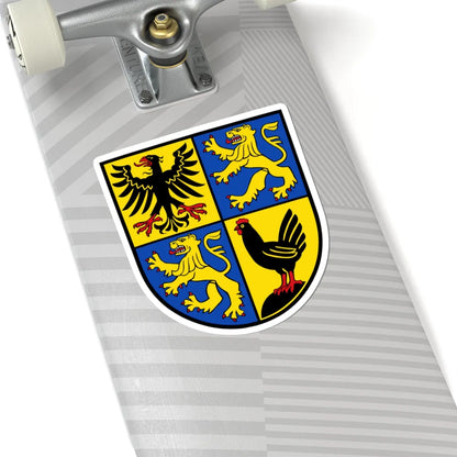 Wappen Ilm-Kreis (Germany) (Coat of Arms) STICKER Vinyl Kiss-Cut Decal - The Sticker Space