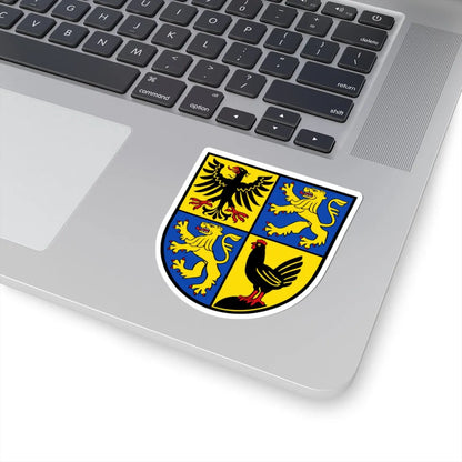 Wappen Ilm-Kreis (Germany) (Coat of Arms) STICKER Vinyl Kiss-Cut Decal - The Sticker Space