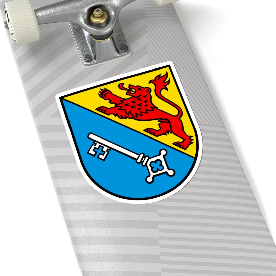 Wappen Islisberg AG (Switzerland) (Coat of Arms) STICKER Vinyl Kiss-Cut Decal - The Sticker Space