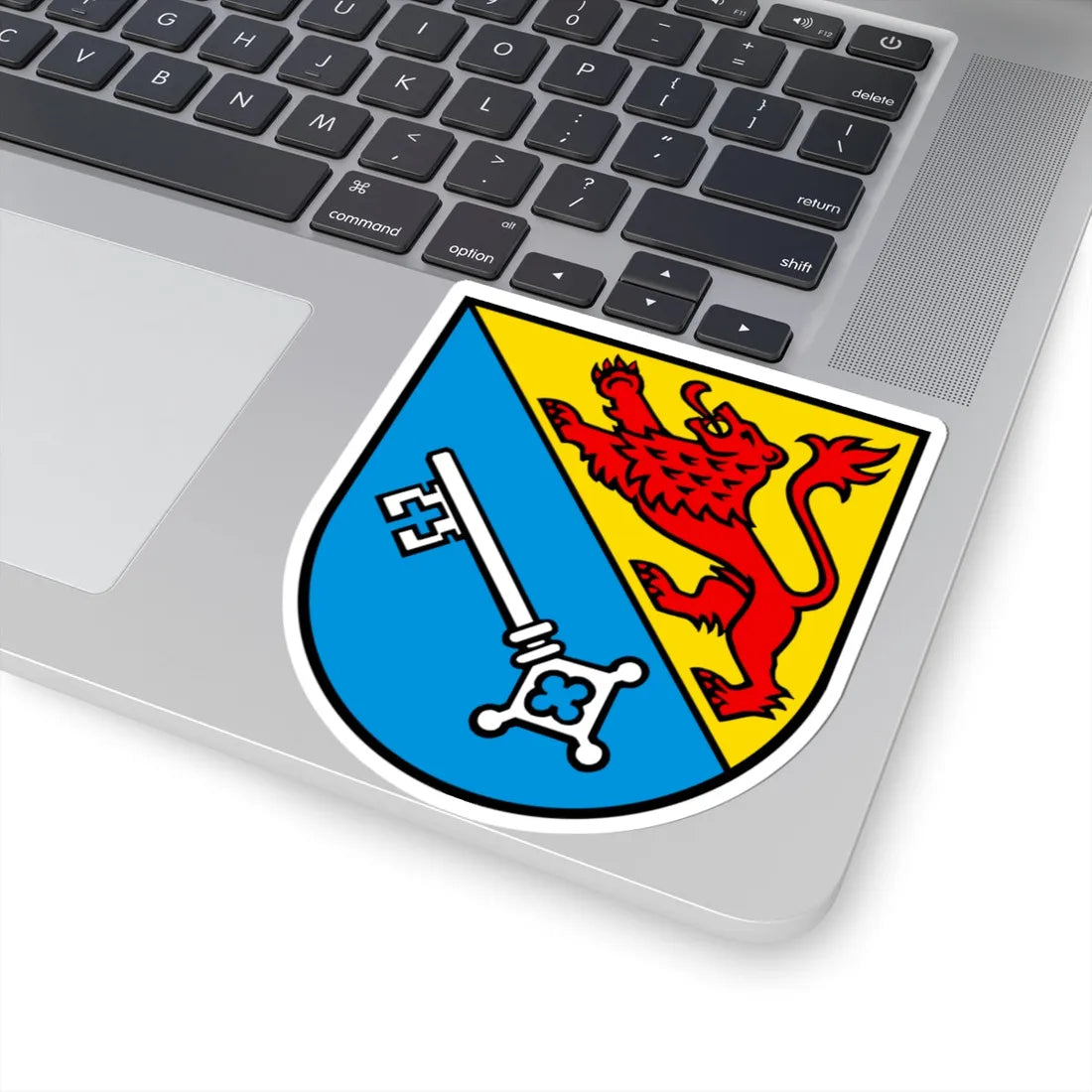 Wappen Islisberg AG (Switzerland) (Coat of Arms) STICKER Vinyl Kiss-Cut Decal - The Sticker Space