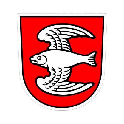 Wappen Itingen (Switzerland) (Coat of Arms) STICKER Vinyl Kiss-Cut Decal 6 Inch White - The Sticker Space