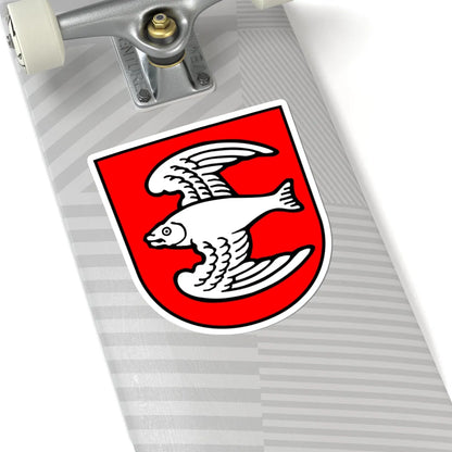 Wappen Itingen (Switzerland) (Coat of Arms) STICKER Vinyl Kiss-Cut Decal - The Sticker Space