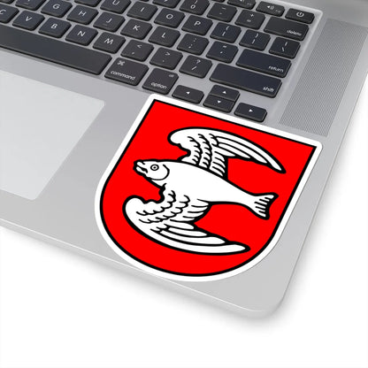 Wappen Itingen (Switzerland) (Coat of Arms) STICKER Vinyl Kiss-Cut Decal - The Sticker Space
