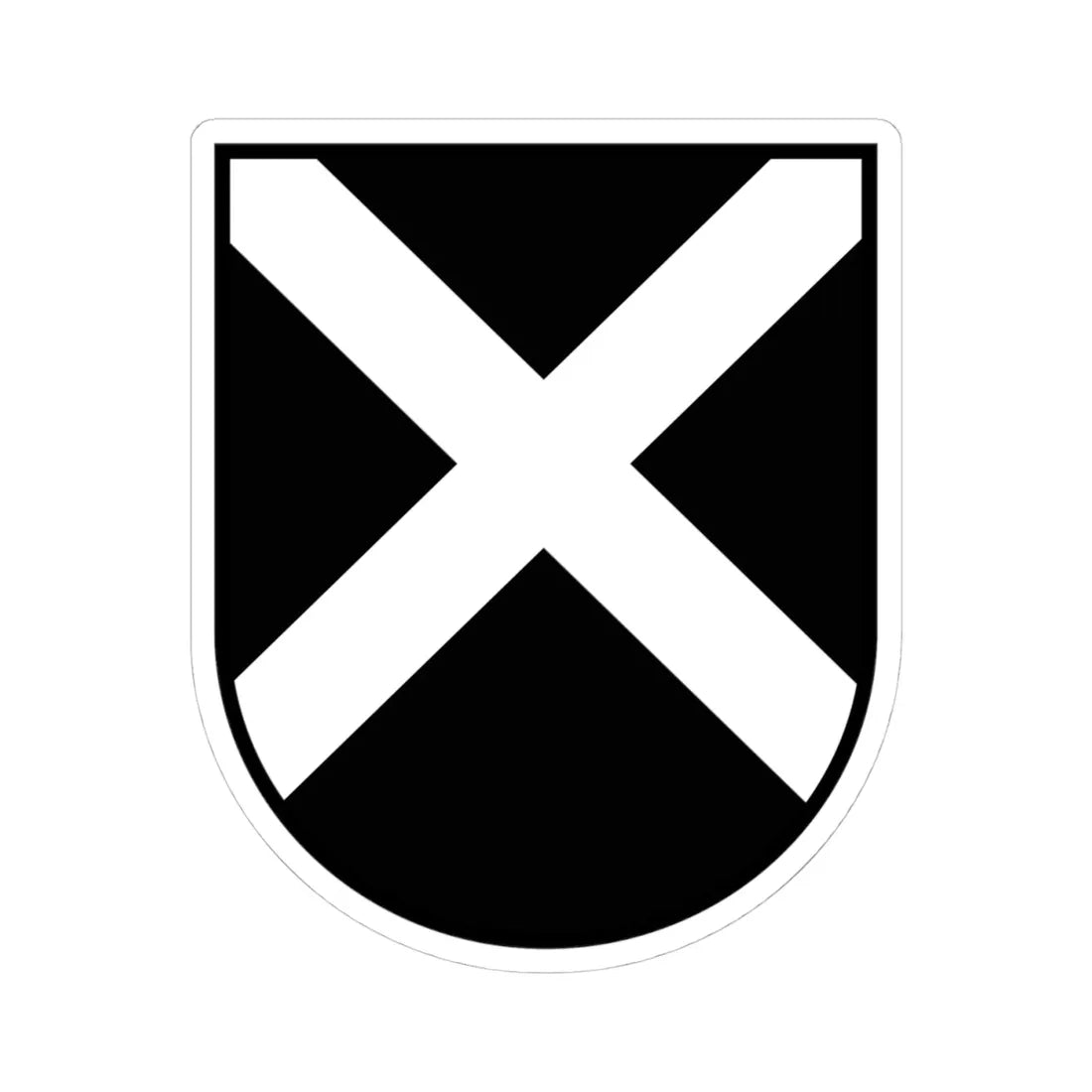 Wappen Jaun (Switzerland) (Coat of Arms) STICKER Vinyl Kiss-Cut Decal 4 Inch White - The Sticker Space