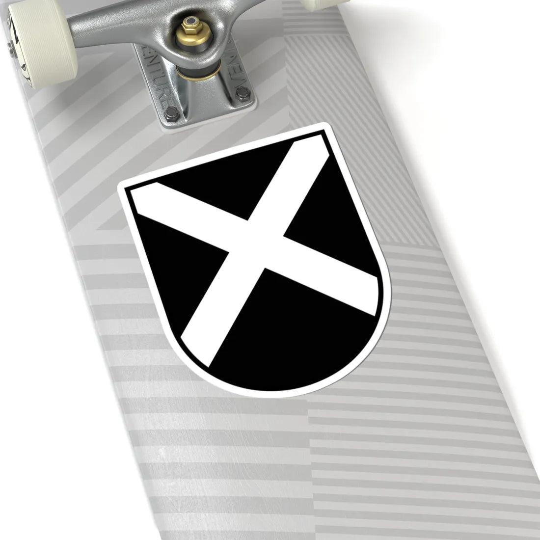 Wappen Jaun (Switzerland) (Coat of Arms) STICKER Vinyl Kiss-Cut Decal - The Sticker Space