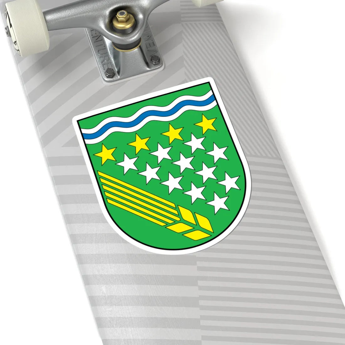 Wappen Jesewitz Sachsen (Germany) (Coat of Arms) STICKER Vinyl Kiss-Cut Decal - The Sticker Space