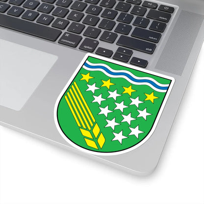 Wappen Jesewitz Sachsen (Germany) (Coat of Arms) STICKER Vinyl Kiss-Cut Decal - The Sticker Space