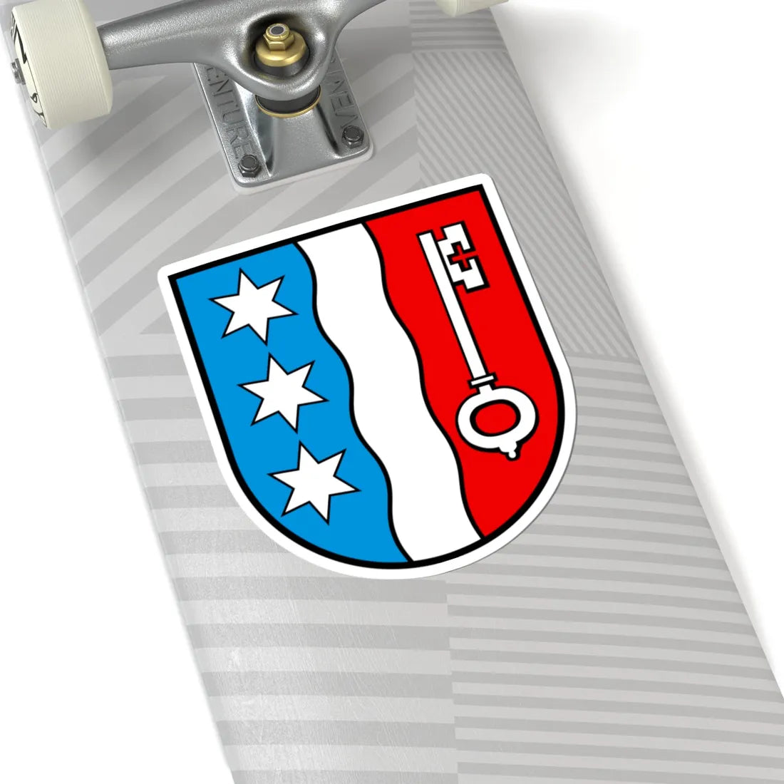 Wappen Jonen AG (Switzerland) (Coat of Arms) STICKER Vinyl Kiss-Cut Decal - The Sticker Space