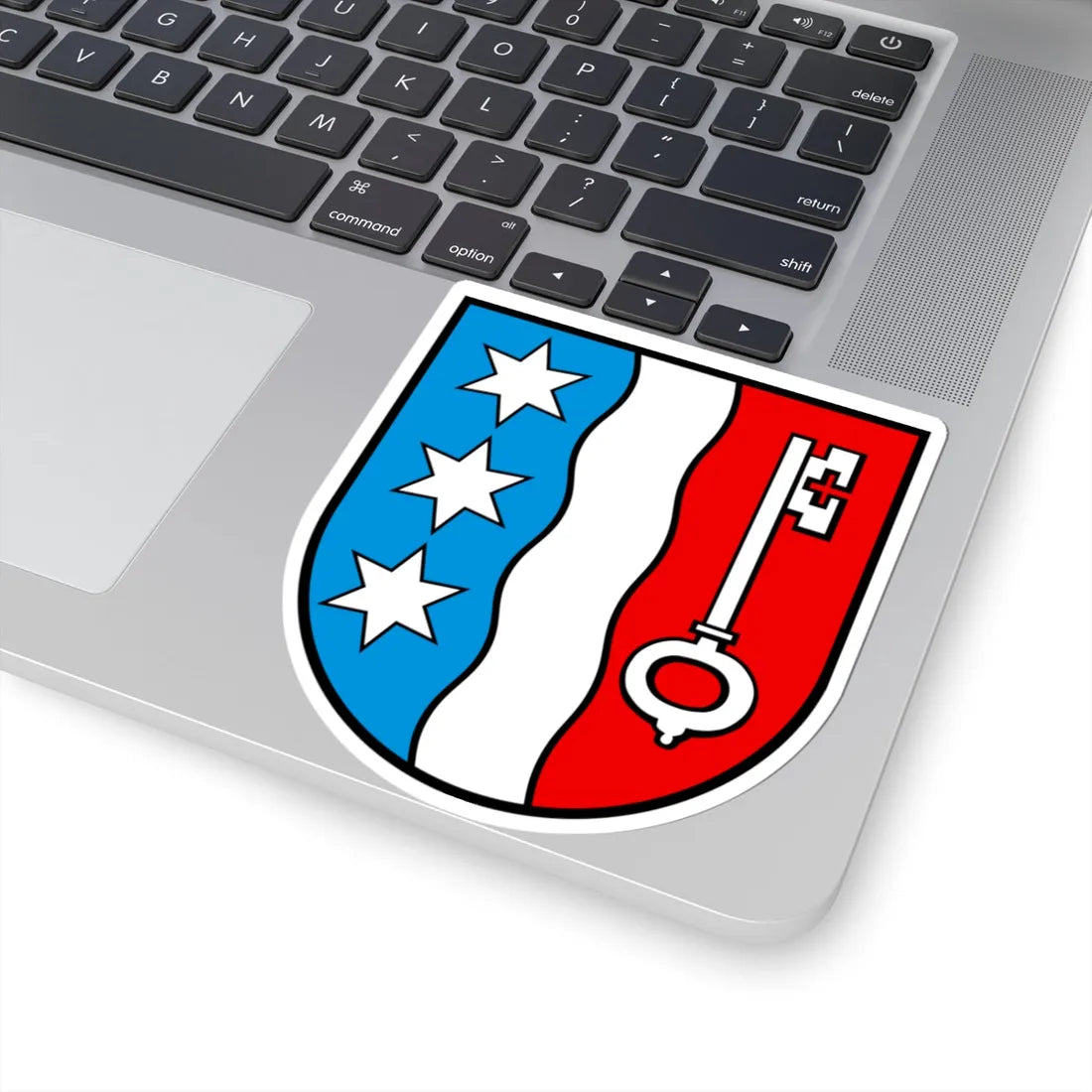 Wappen Jonen AG (Switzerland) (Coat of Arms) STICKER Vinyl Kiss-Cut Decal - The Sticker Space