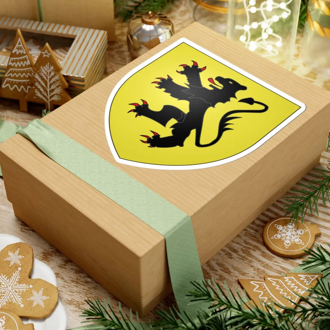 Wappen Juelich Herzogtum (Denmark) (Coat of Arms) STICKER Vinyl Kiss-Cut Decal - The Sticker Space