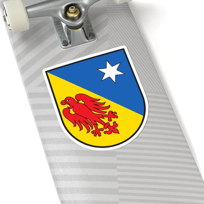 Wappen Juval (Switzerland) (Coat of Arms) STICKER Vinyl Kiss-Cut Decal - The Sticker Space
