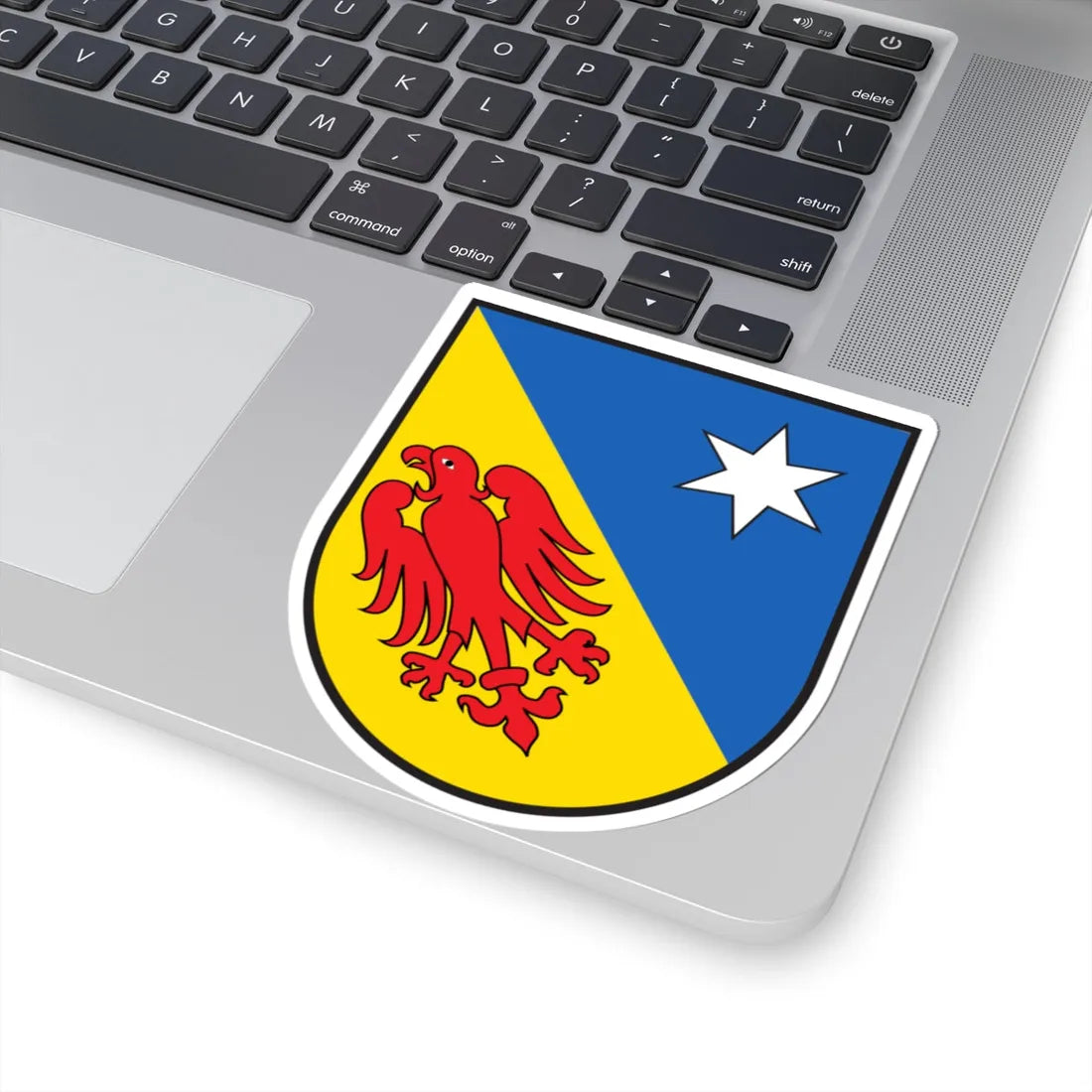 Wappen Juval (Switzerland) (Coat of Arms) STICKER Vinyl Kiss-Cut Decal - The Sticker Space