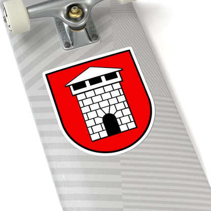 Wappen Kaiseraugst AG (Switzerland) (Coat of Arms) STICKER Vinyl Kiss-Cut Decal - The Sticker Space