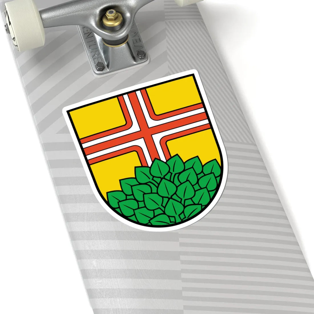 Wappen Kiekebusch (Germany) (Coat of Arms) STICKER Vinyl Kiss-Cut Decal - The Sticker Space