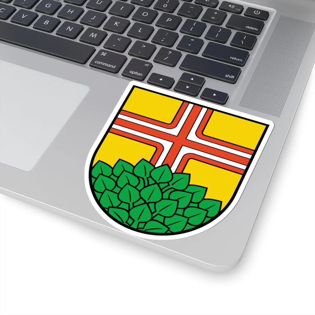 Wappen Kiekebusch (Germany) (Coat of Arms) STICKER Vinyl Kiss-Cut Decal - The Sticker Space