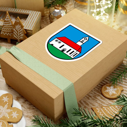 Wappen Kirchleerau AG (Switzerland) (Coat of Arms) STICKER Vinyl Kiss-Cut Decal - The Sticker Space