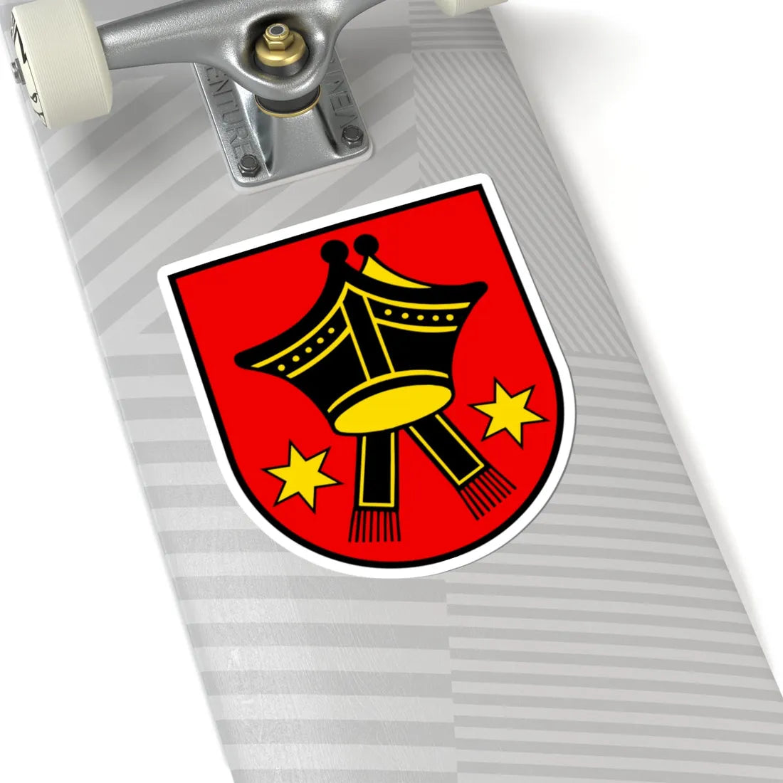 Wappen Klingnau (Switzerland) (Coat of Arms) STICKER Vinyl Kiss-Cut Decal - The Sticker Space