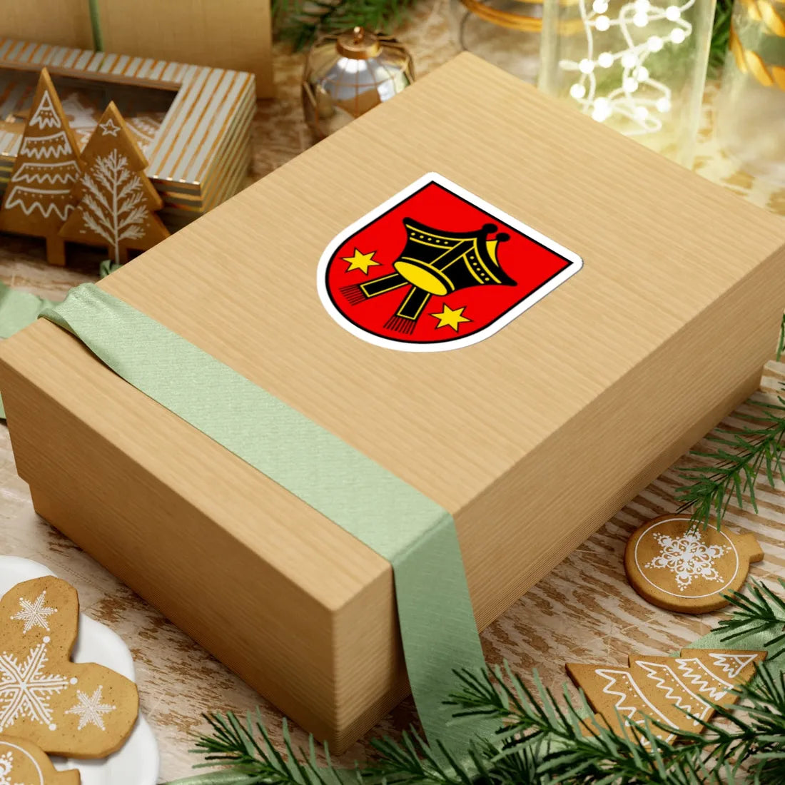 Wappen Klingnau (Switzerland) (Coat of Arms) STICKER Vinyl Kiss-Cut Decal - The Sticker Space