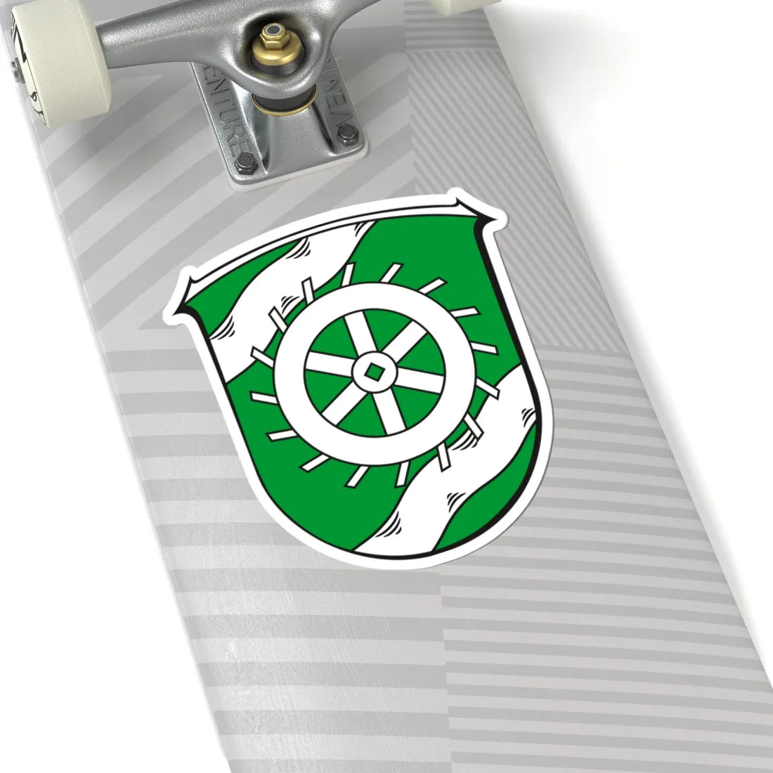 Wappen Knüllwald (Germany) (Coat of Arms) STICKER Vinyl Kiss-Cut Decal - The Sticker Space