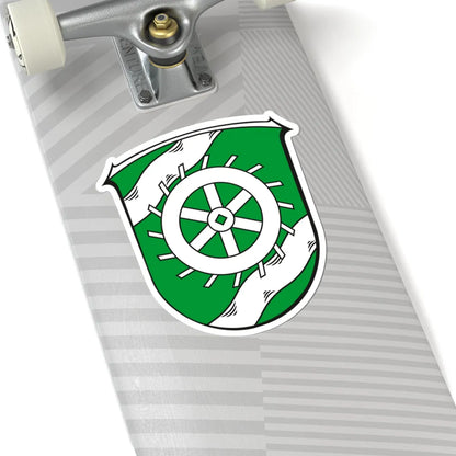 Wappen Knüllwald (Germany) (Coat of Arms) STICKER Vinyl Kiss-Cut Decal - The Sticker Space