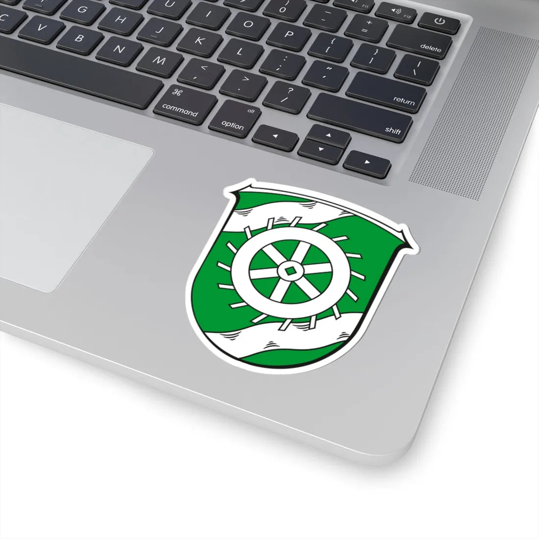 Wappen Knüllwald (Germany) (Coat of Arms) STICKER Vinyl Kiss-Cut Decal - The Sticker Space