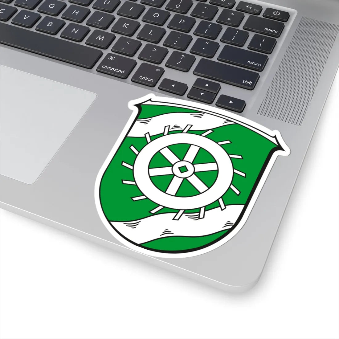 Wappen Knüllwald (Germany) (Coat of Arms) STICKER Vinyl Kiss-Cut Decal - The Sticker Space