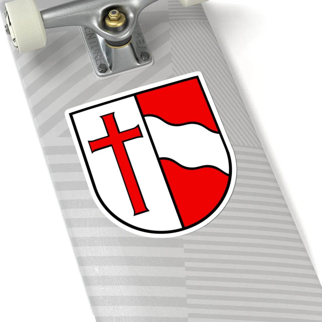 Wappen Künten AG (Switzerland) (Coat of Arms) STICKER Vinyl Kiss-Cut Decal - The Sticker Space