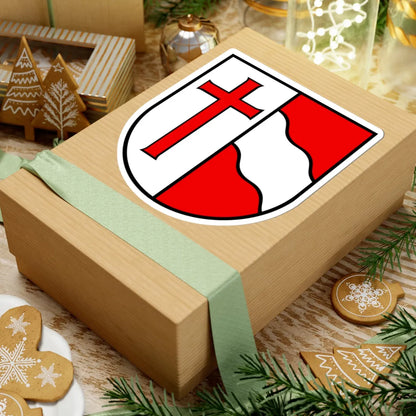 Wappen Künten AG (Switzerland) (Coat of Arms) STICKER Vinyl Kiss-Cut Decal - The Sticker Space