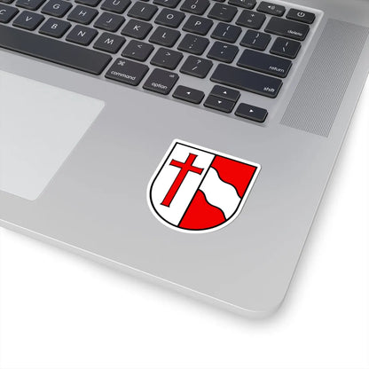 Wappen Künten AG (Switzerland) (Coat of Arms) STICKER Vinyl Kiss-Cut Decal - The Sticker Space