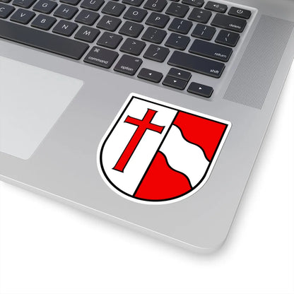 Wappen Künten AG (Switzerland) (Coat of Arms) STICKER Vinyl Kiss-Cut Decal - The Sticker Space