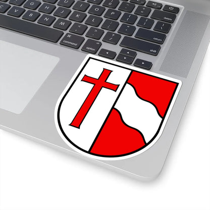Wappen Künten AG (Switzerland) (Coat of Arms) STICKER Vinyl Kiss-Cut Decal - The Sticker Space
