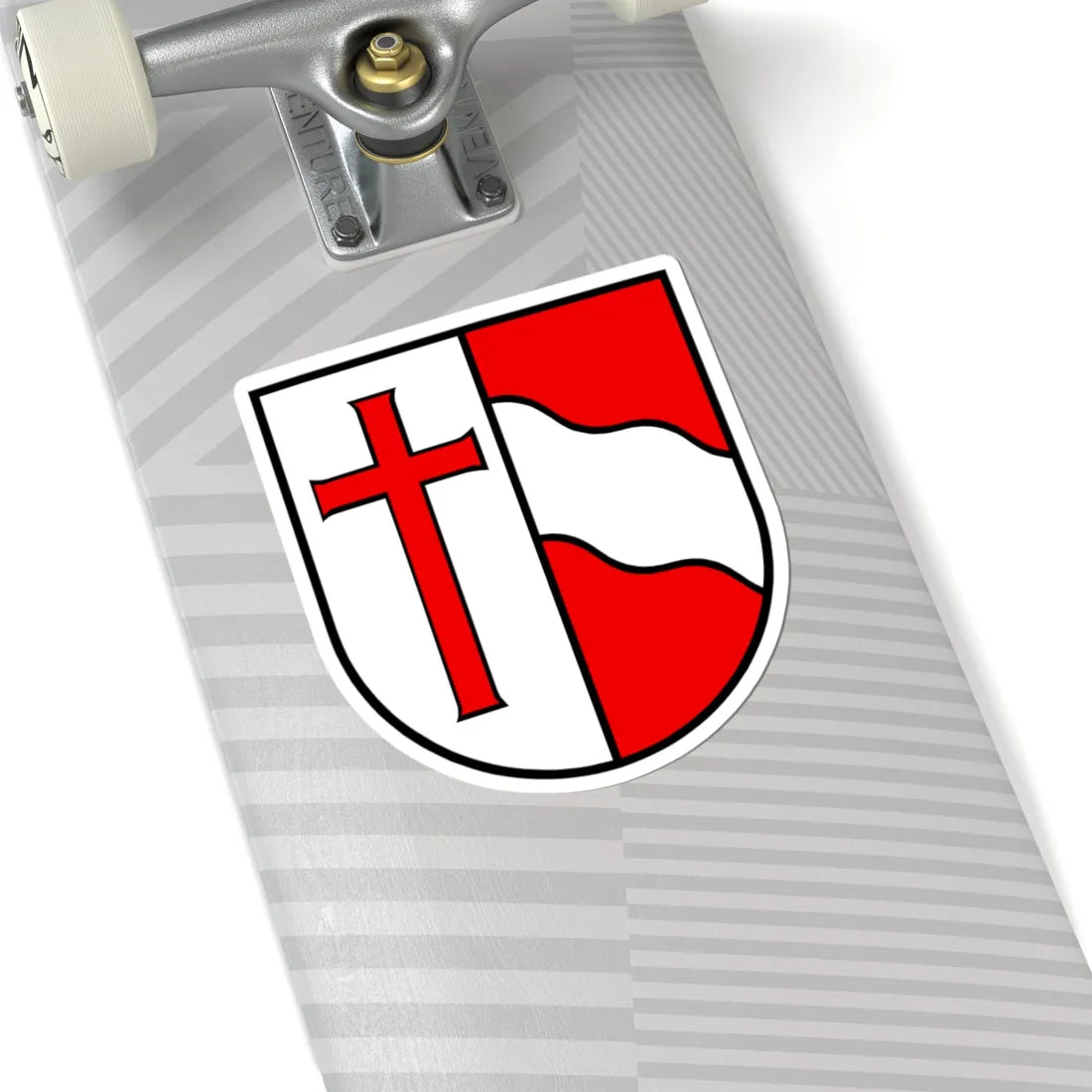 Wappen Künten (Switzerland) (Coat of Arms) STICKER Vinyl Kiss-Cut Decal - The Sticker Space