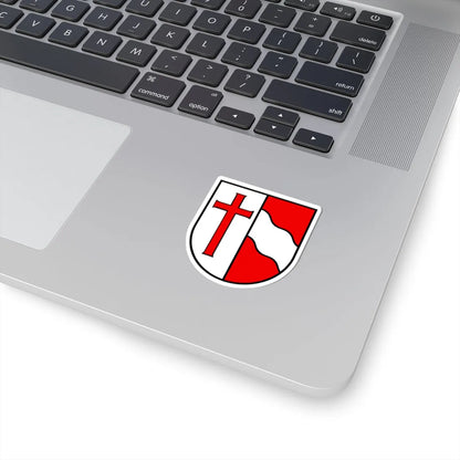 Wappen Künten (Switzerland) (Coat of Arms) STICKER Vinyl Kiss-Cut Decal - The Sticker Space