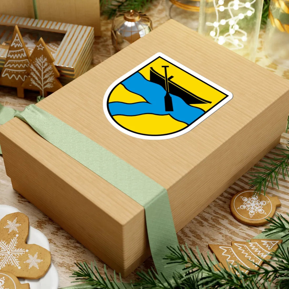 Wappen Koblenz AG (Switzerland) (Coat of Arms) STICKER Vinyl Kiss-Cut Decal - The Sticker Space