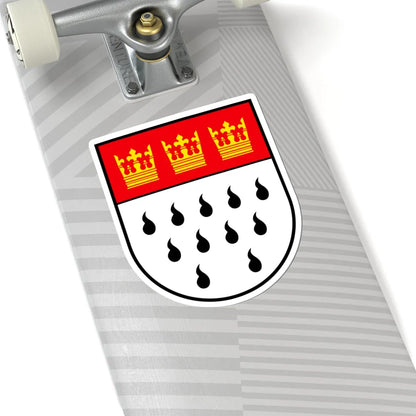Wappen Koeln (Germany) (Coat of Arms) STICKER Vinyl Kiss-Cut Decal - The Sticker Space
