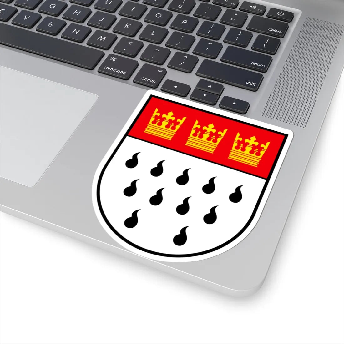 Wappen Koeln (Germany) (Coat of Arms) STICKER Vinyl Kiss-Cut Decal - The Sticker Space
