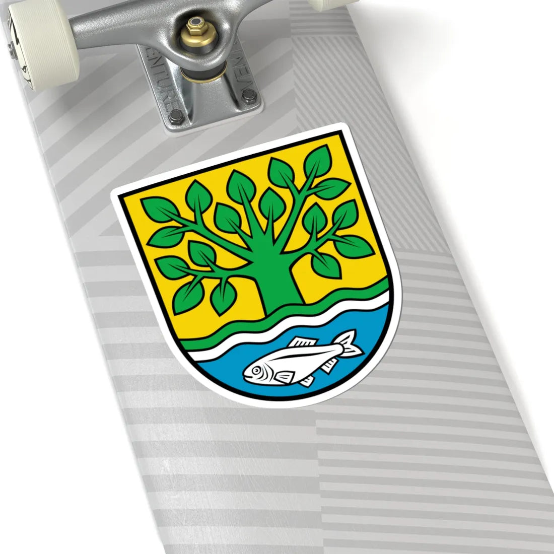 Wappen Kolkwitz (Germany) (Coat of Arms) STICKER Vinyl Kiss-Cut Decal - The Sticker Space