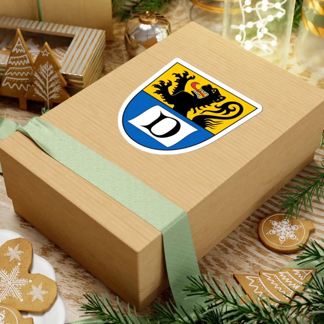 Wappen Kreis Düren (Germany) (Coat of Arms) STICKER Vinyl Kiss-Cut Decal - The Sticker Space