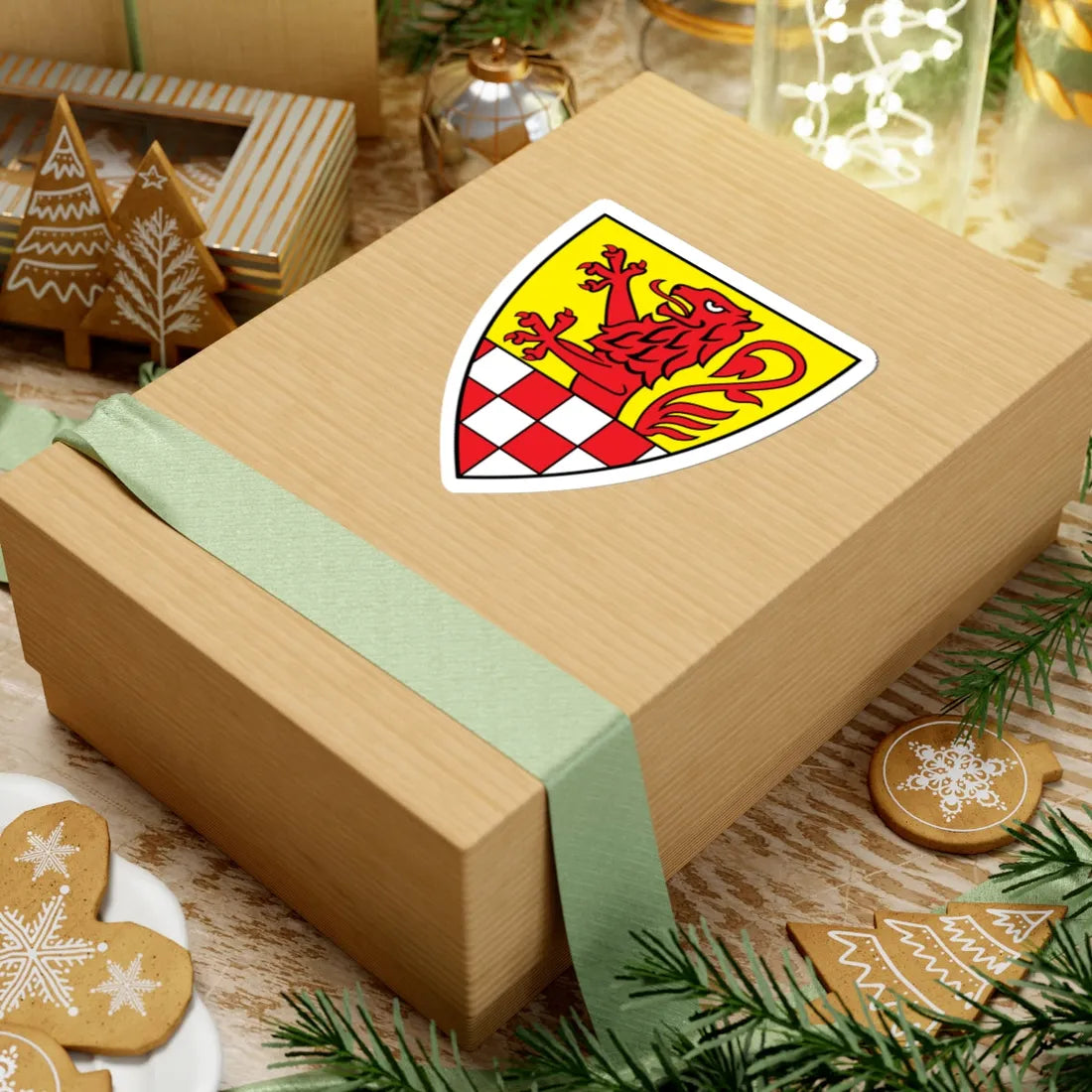 Wappen Kreis Unna (Germany) (Coat of Arms) STICKER Vinyl Kiss-Cut Decal - The Sticker Space