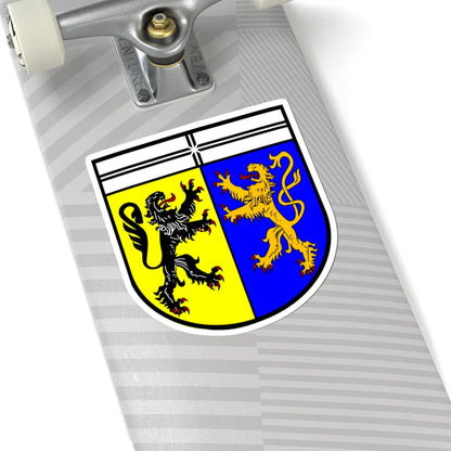Wappen Kreis Viersen (Germany) (Coat of Arms) STICKER Vinyl Kiss-Cut Decal - The Sticker Space