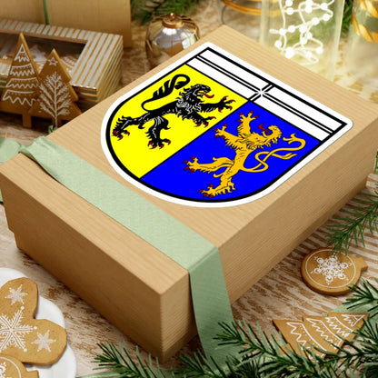 Wappen Kreis Viersen (Germany) (Coat of Arms) STICKER Vinyl Kiss-Cut Decal - The Sticker Space