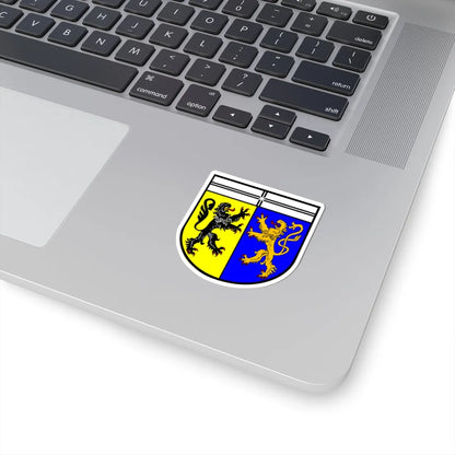 Wappen Kreis Viersen (Germany) (Coat of Arms) STICKER Vinyl Kiss-Cut Decal - The Sticker Space